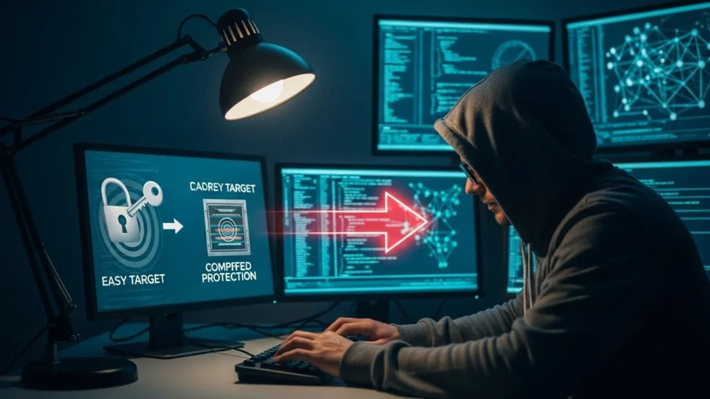 Why Hackers Prefer Easy Targets Over Smart Ones — And What That Means for You